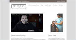 Desktop Screenshot of drtayfun.com